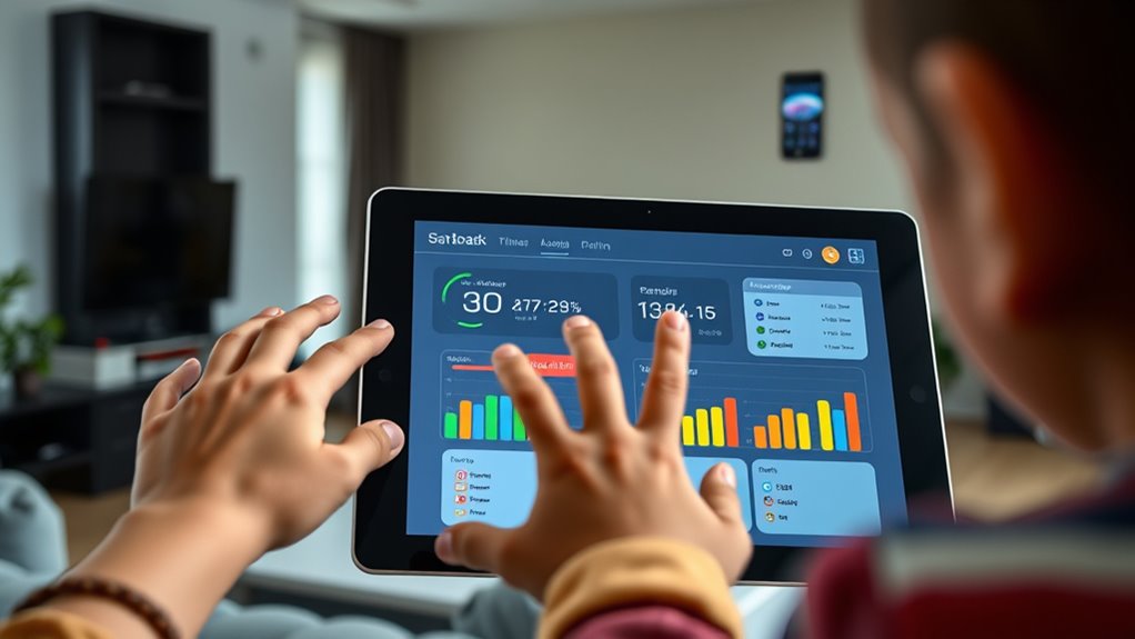 real time child activity monitoring