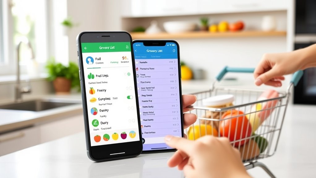 real time shared grocery lists