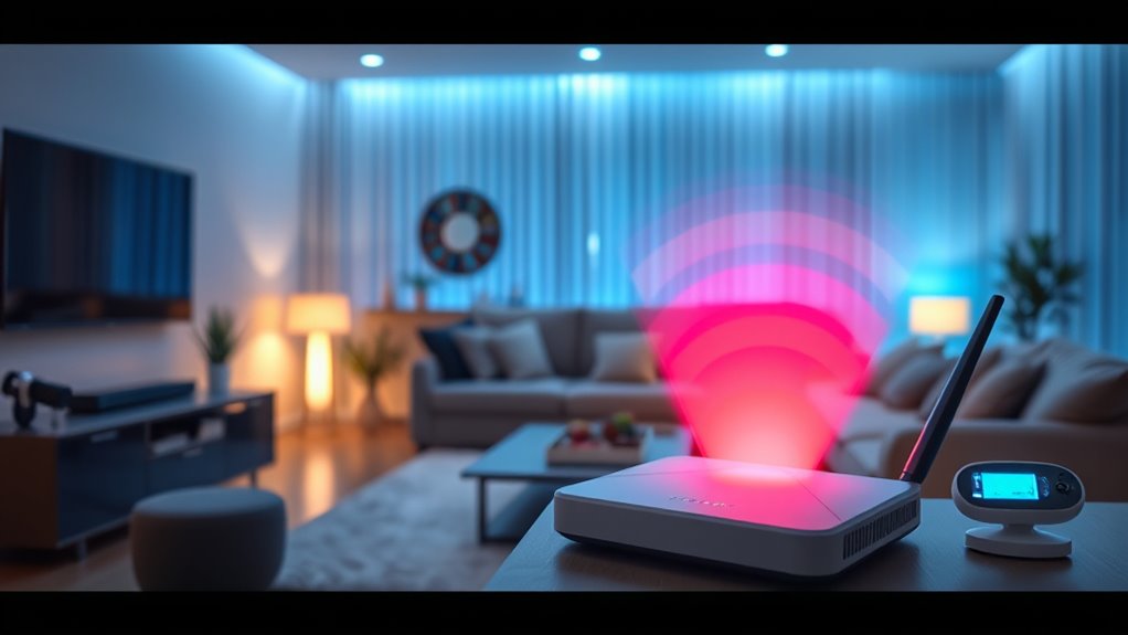 reduce household wi fi interference