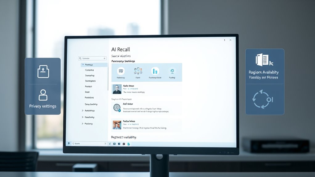 regional feature availability varies
