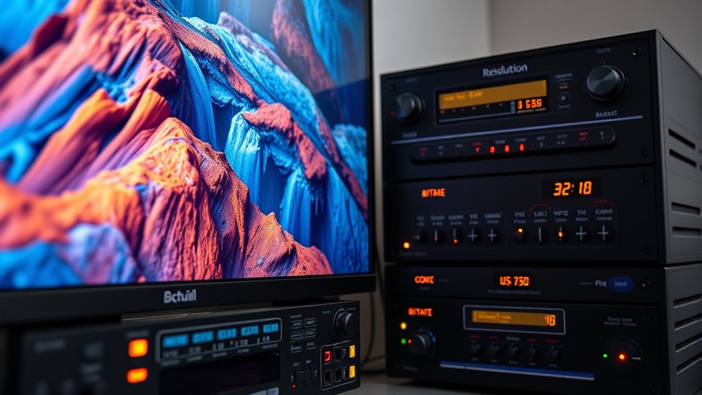 resolution impacts streaming size