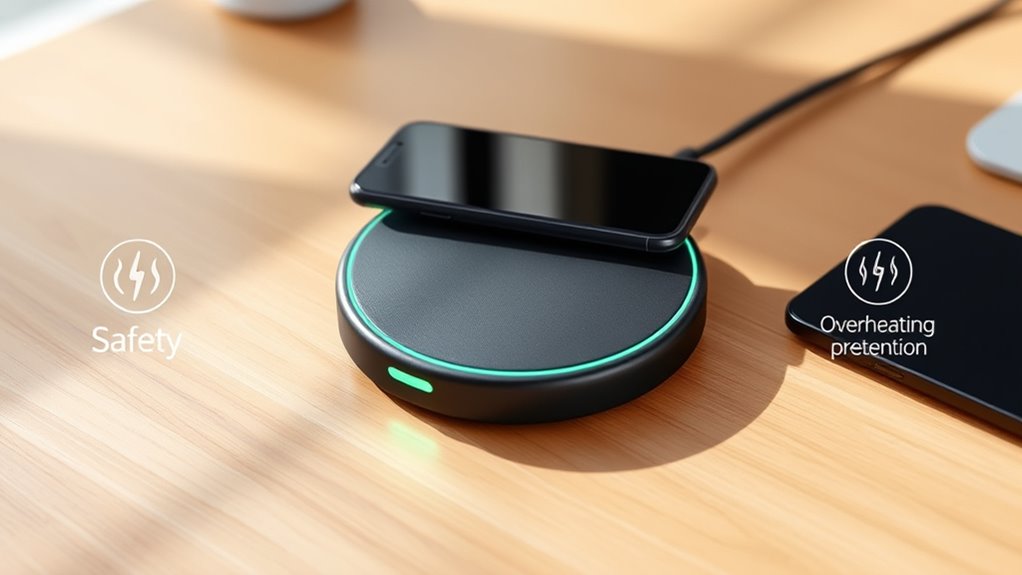 safety features prevent overheating