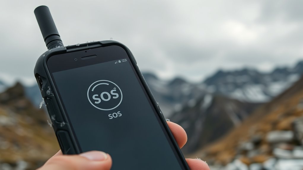 satellite emergency phone coverage