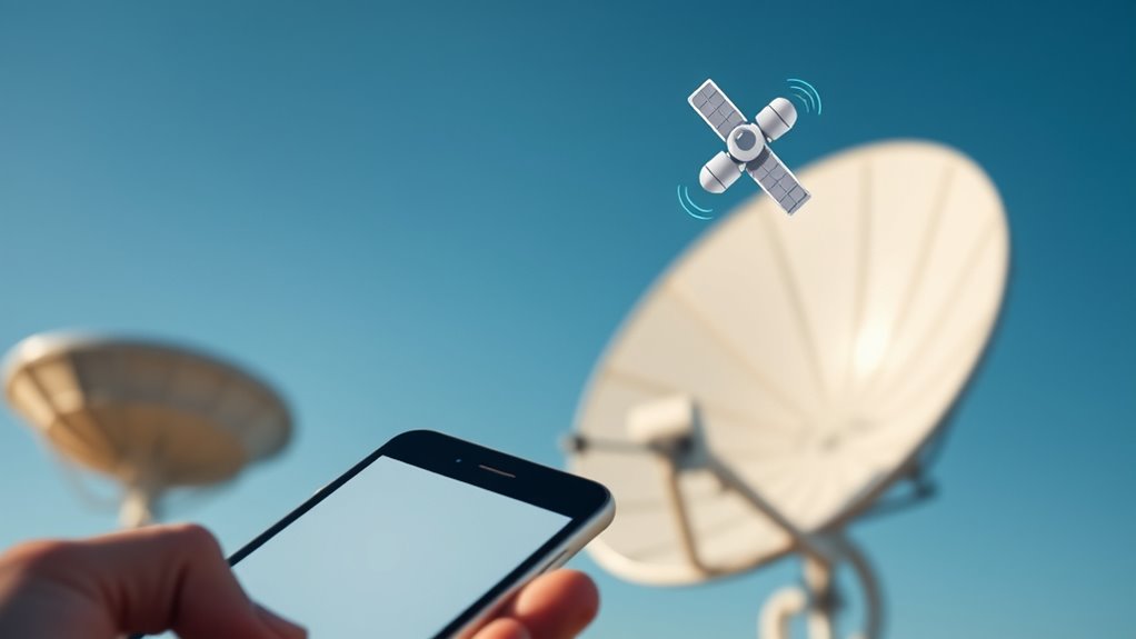 satellite phone messaging technology