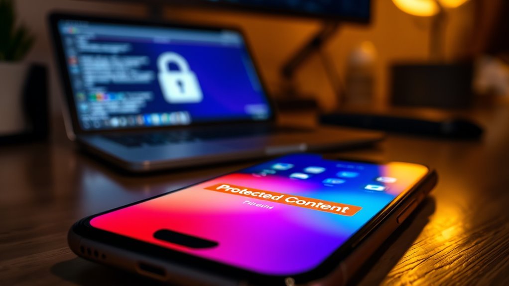 screen capture prevention features