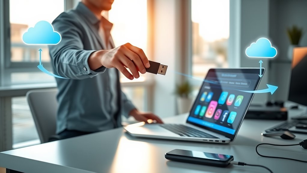 seamless cloud storage transition