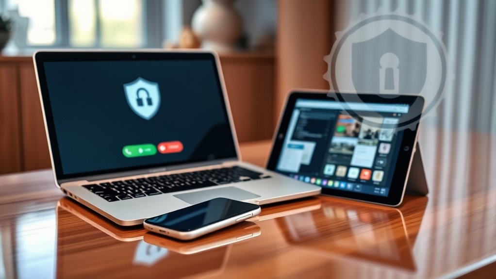 secure encrypted device handoff