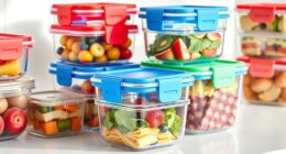 secure locking food containers