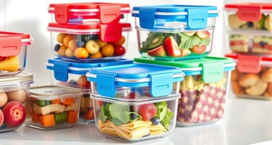 secure locking food containers