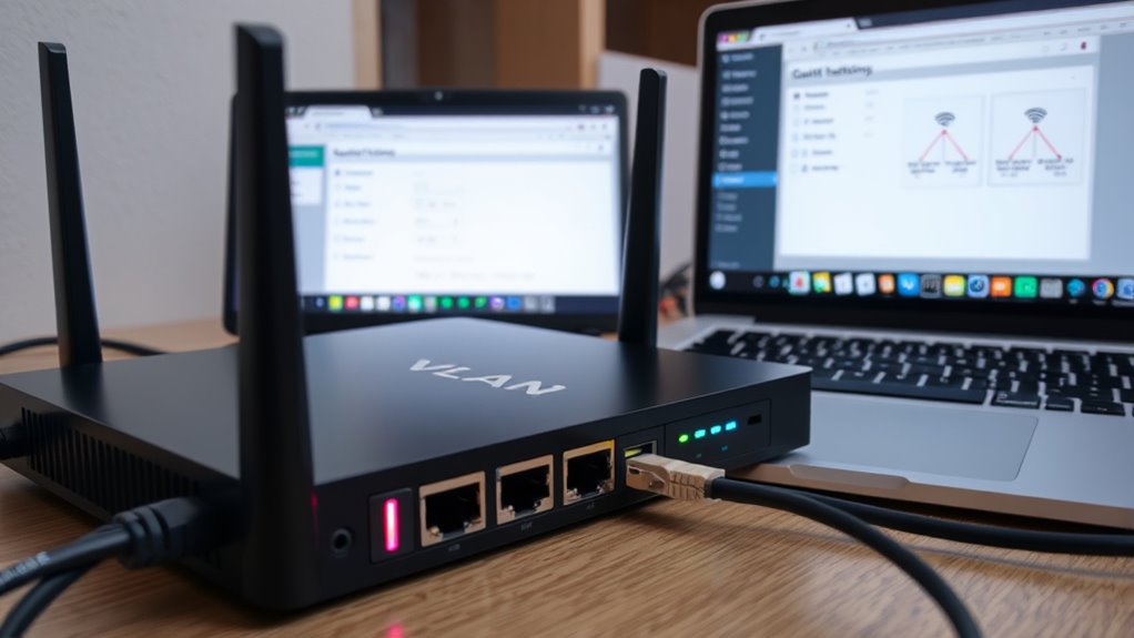 segmented guest network setup