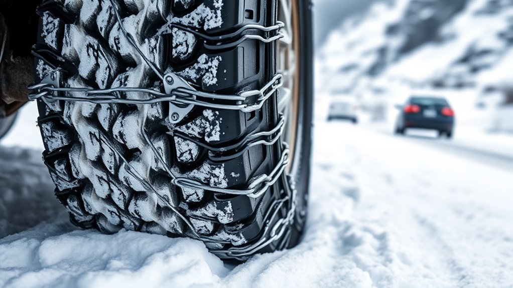 selecting compatible easy install snow chains