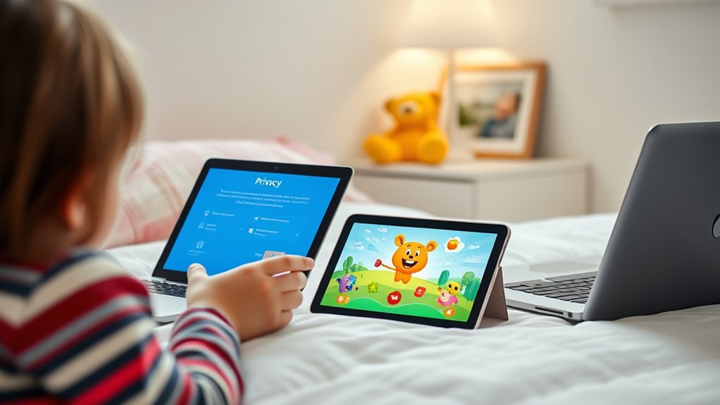 set digital privacy controls