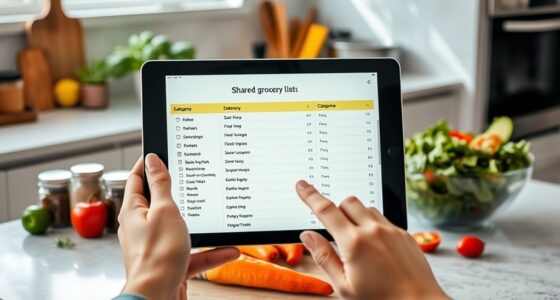 shared smart shopping lists