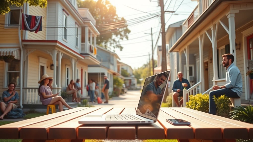 shared wi fi for cost and access