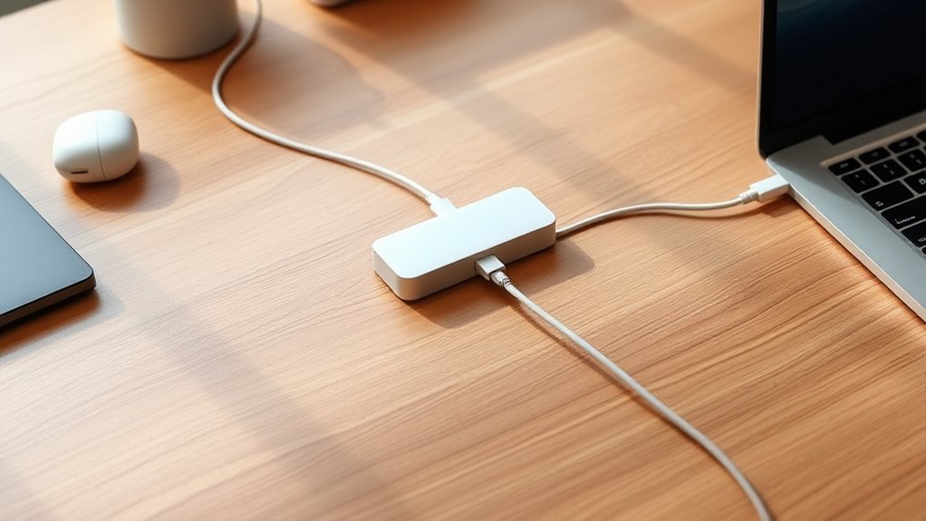 simplify workspace with usb c