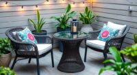 small space patio furniture