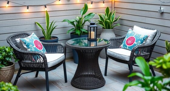 small space patio furniture