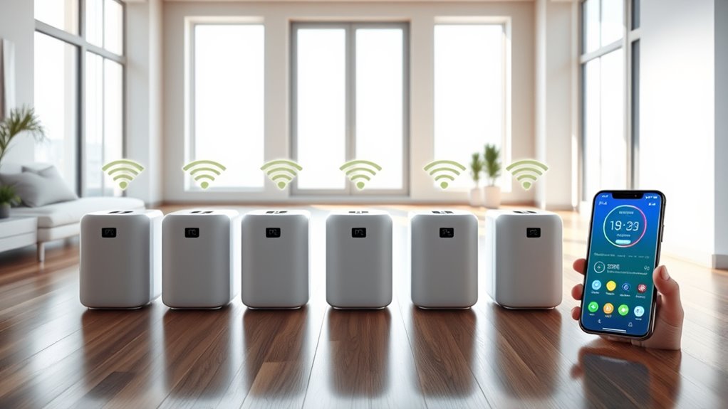 smart air purifiers with app