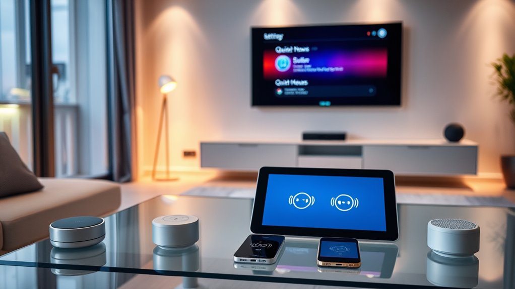 smart noise control integration