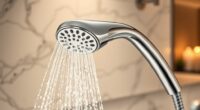spa quality handheld shower heads