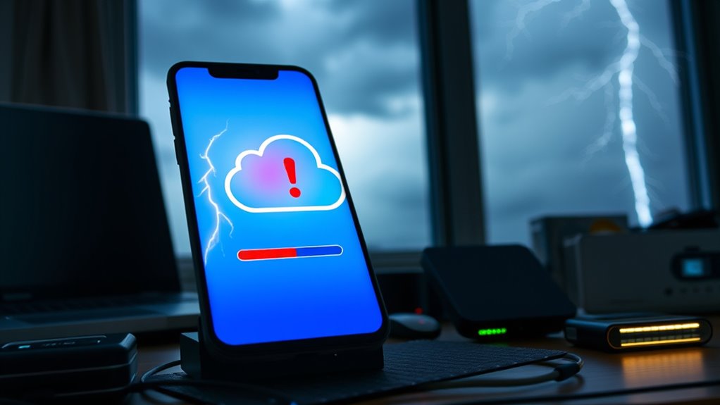 stable internet ensures smooth uploads