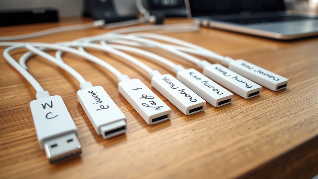 standardized cable labeling system