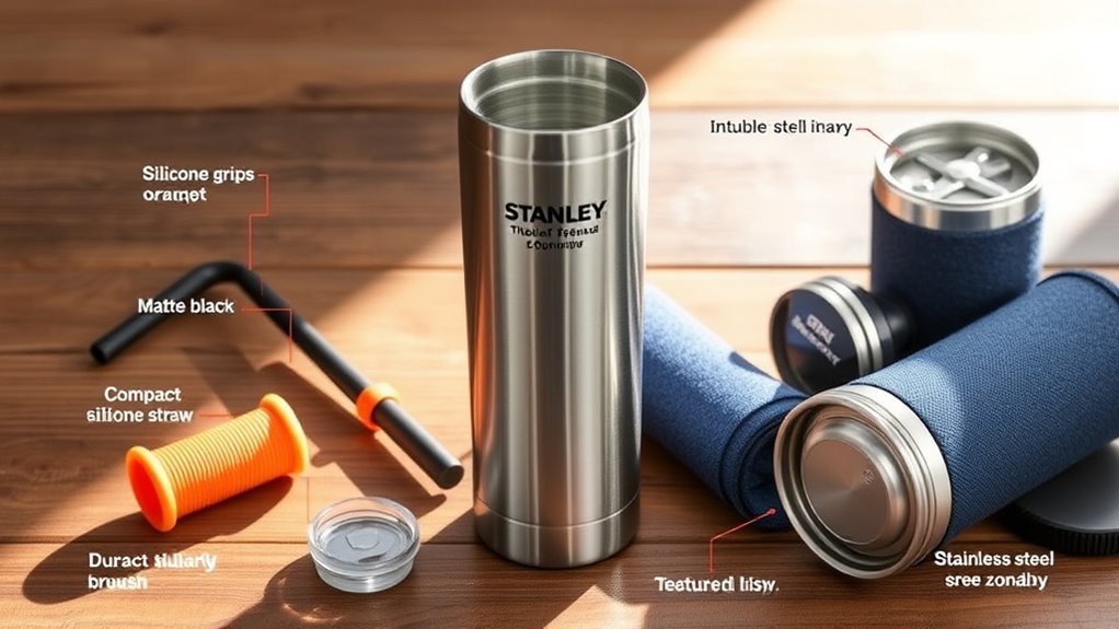 stanley tumbler accessory essentials