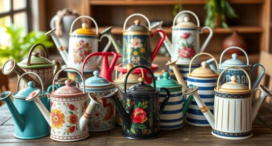 stylish and functional watering cans