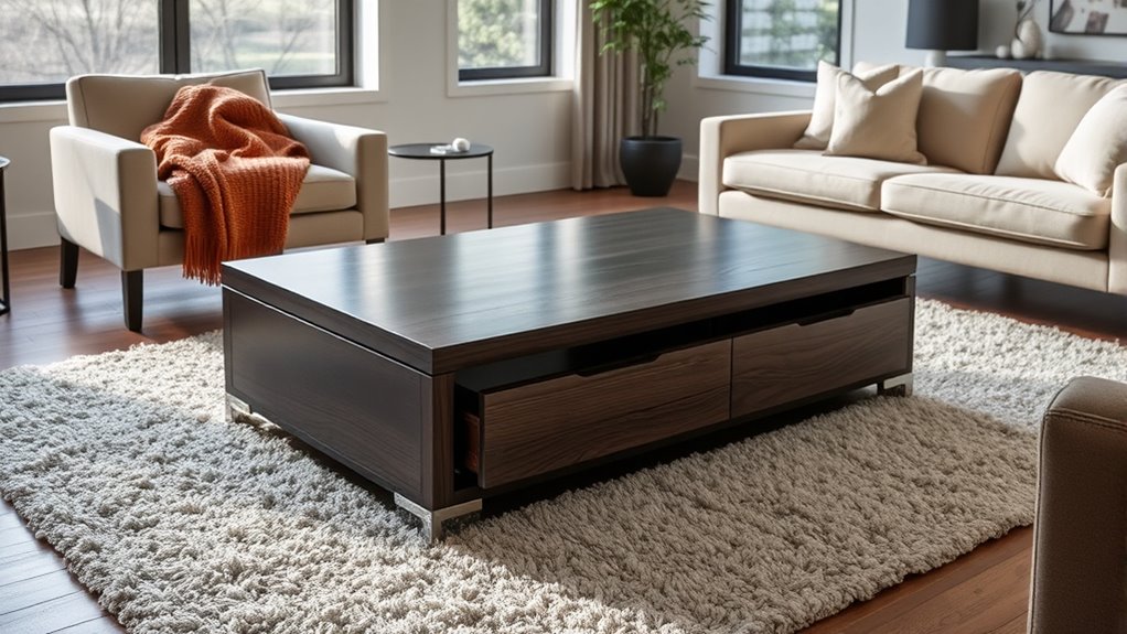 stylish storage coffee tables