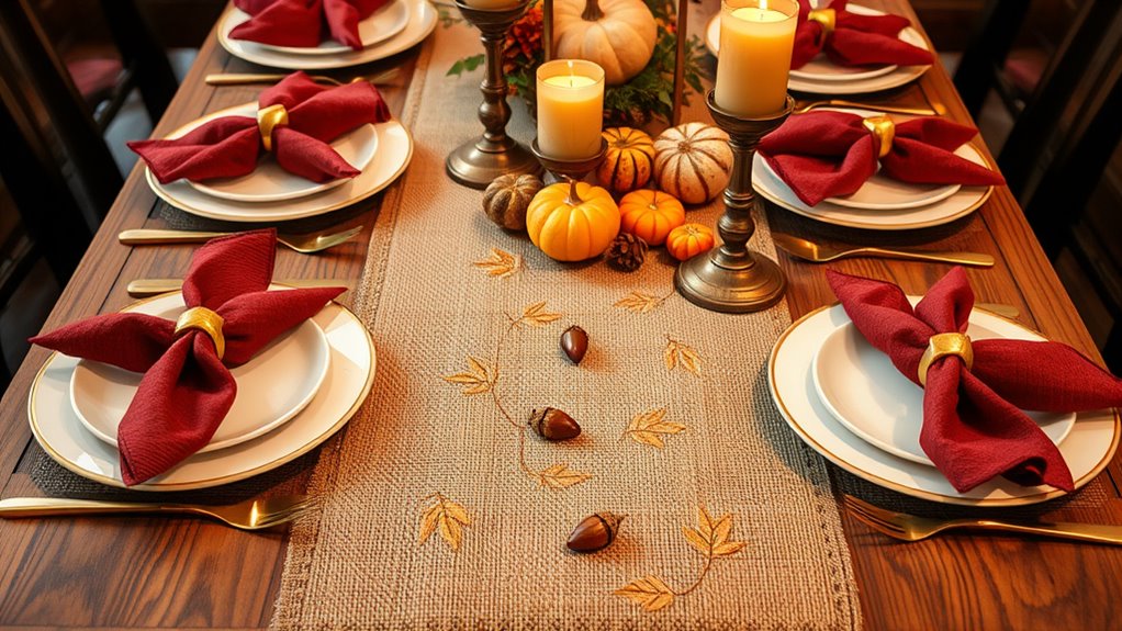 thanksgiving table runner ideas