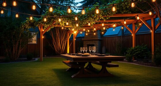 top backyard string light ideas