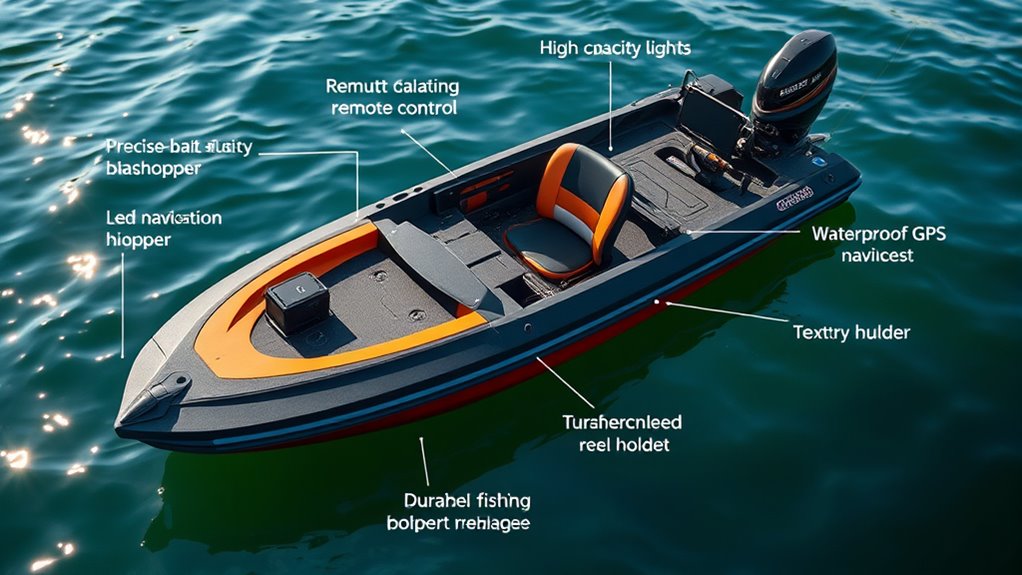 top bait boat accessories