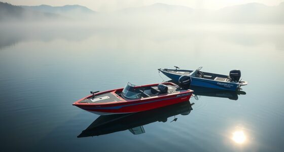 top dual battery bait boats