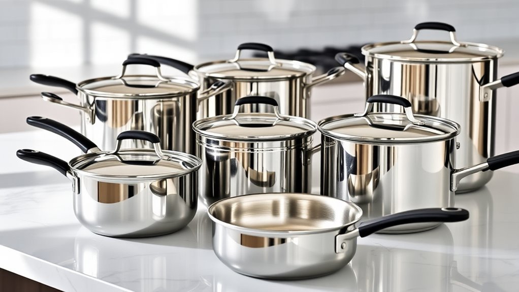 top durable stainless cookware