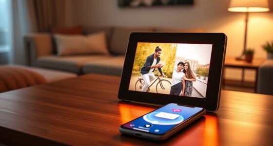 top email enabled digital frames