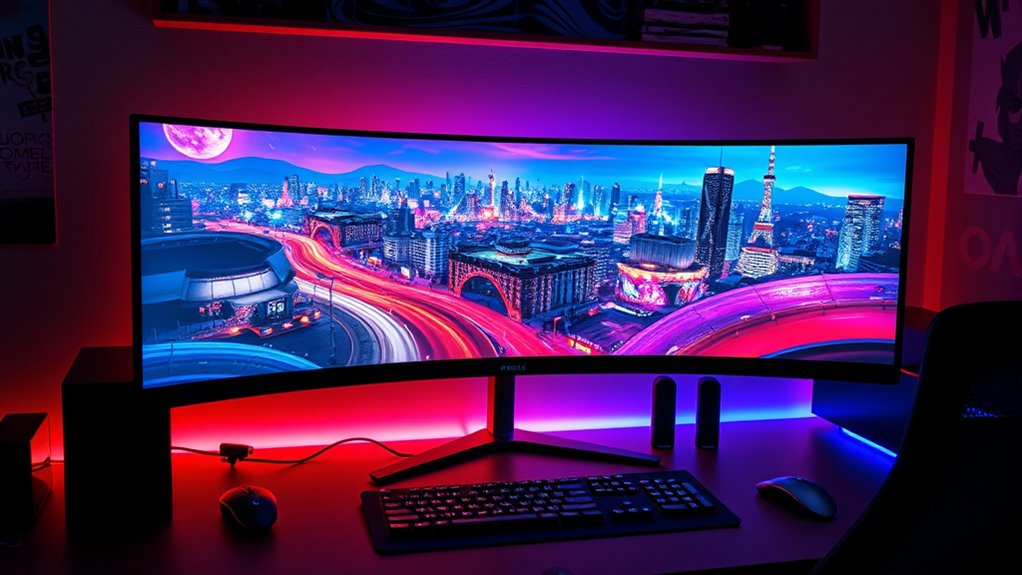 top gaming curved monitors