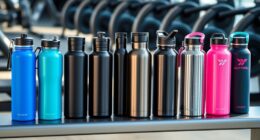 top gym reusable water bottles