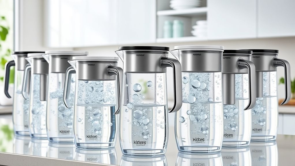 top hard water filter pitchers