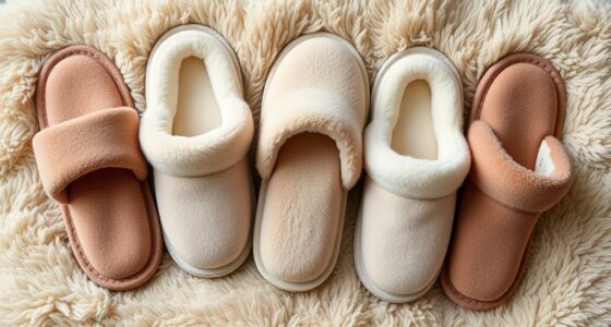 top memory foam slippers