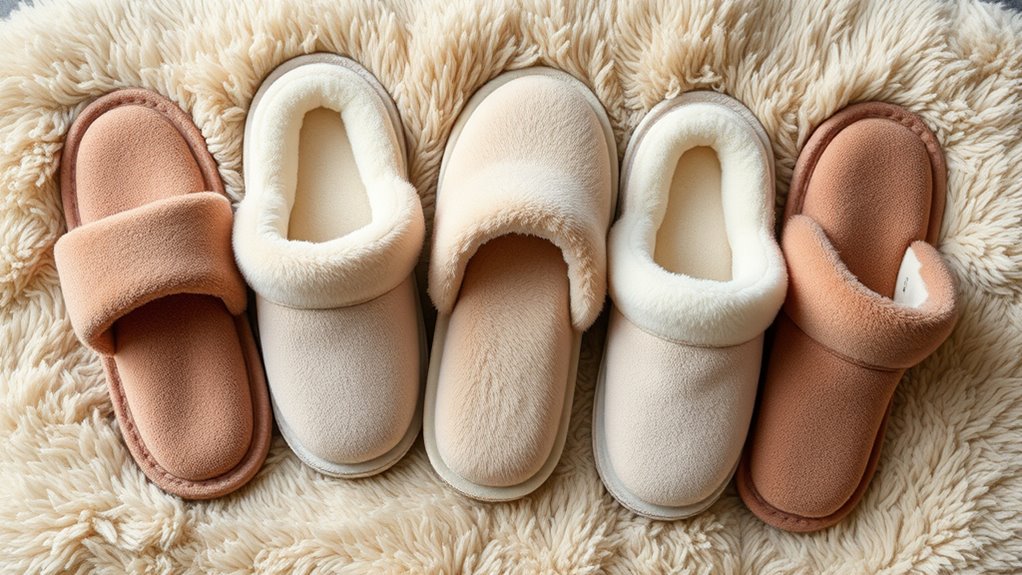top memory foam slippers