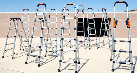 top multi position folding ladders