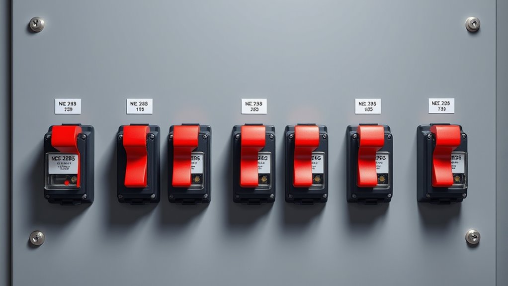 top nec emergency disconnects