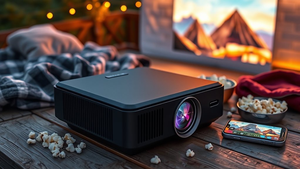 top portable movie projectors
