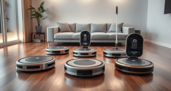 top self emptying cleaning robots