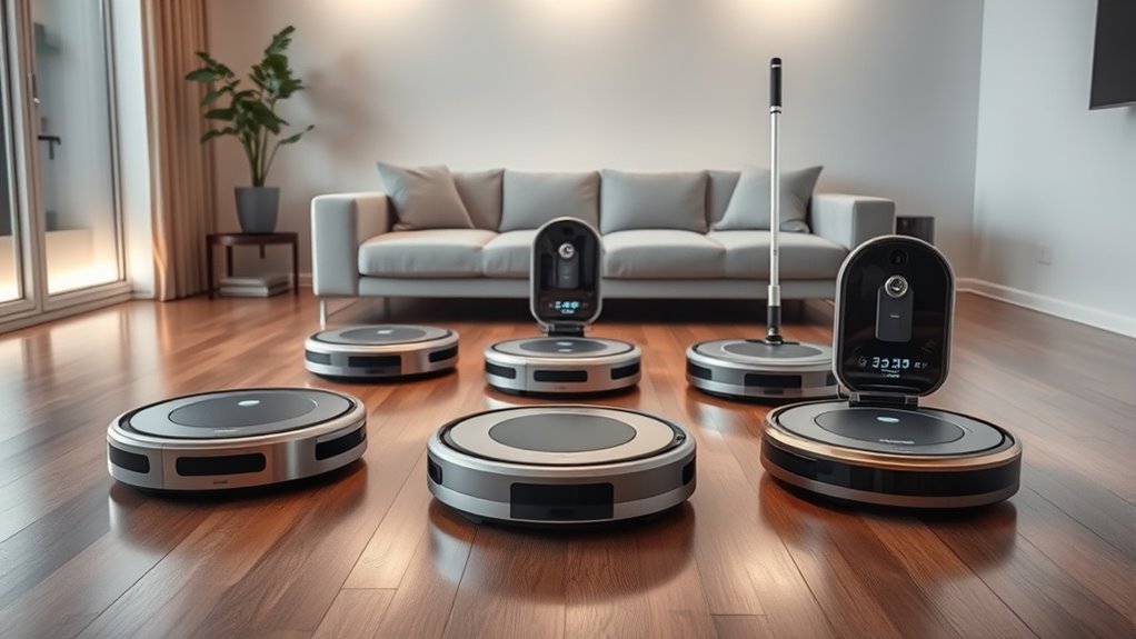 top self emptying cleaning robots