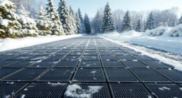 top snow melting mats