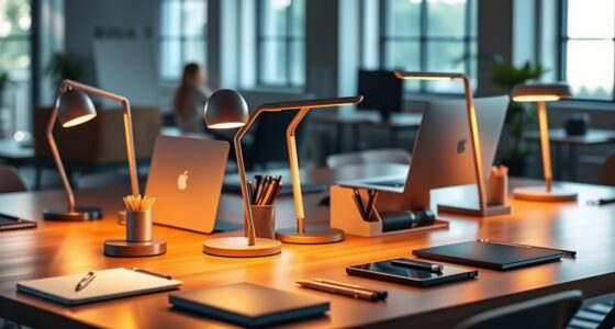 top stylish desk lighting
