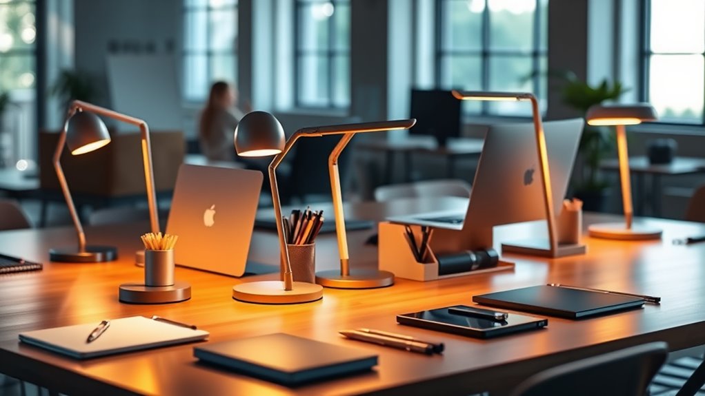 top stylish desk lighting