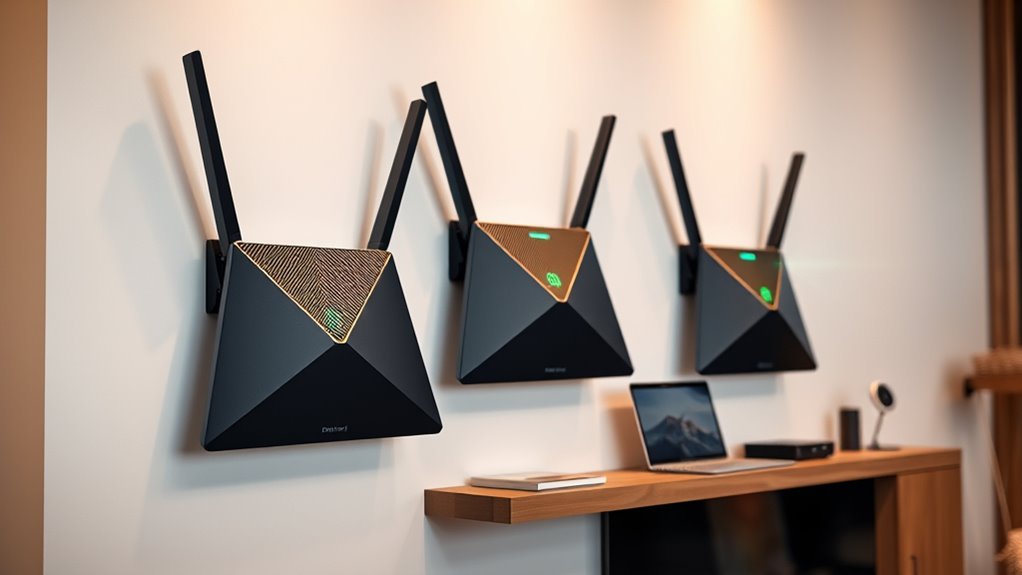 top tri band mesh wifi