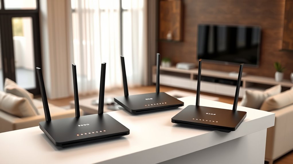 top tri band mesh wifi